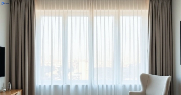Restored vibrant drapes in mickleham-vic QLD after Matty Curtain Cleaning